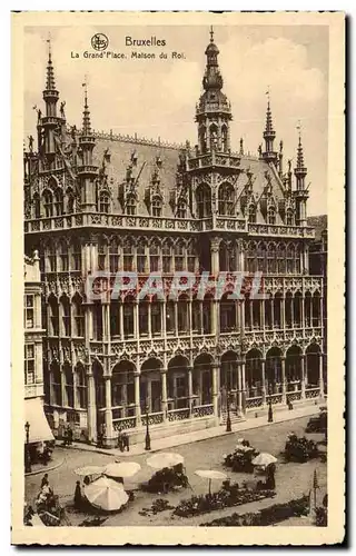Cartes postales Bruxelles La Grand Place Masion Du Rol