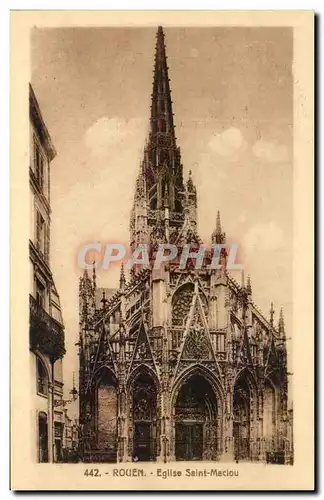 Cartes postales Rouen Eglise Saint Maclou