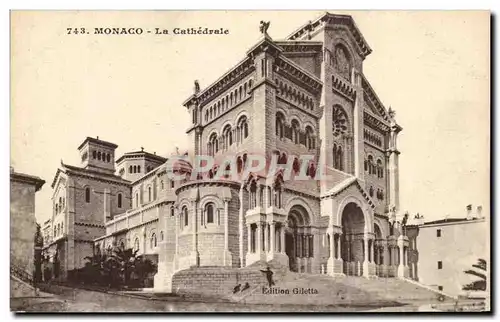 Cartes postales Monaco La Cathedrale