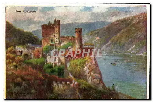 Cartes postales Burg Rheinstein