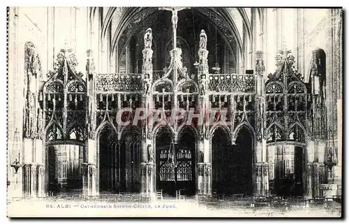Cartes postales Albi Cathedhale Sainte Cecile Le Jude