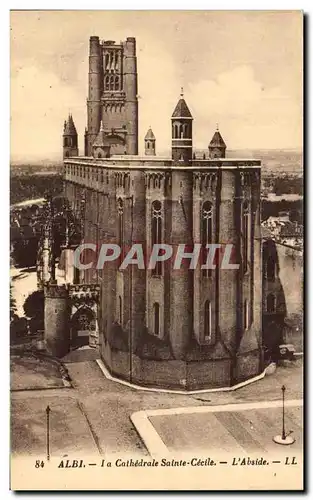 Cartes postales Albi la Cathedrale Sainte Cecile L'Abside
