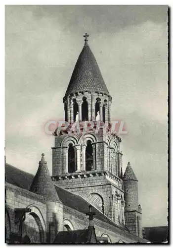 Cartes postales Visage De Poitiers Eglise Notre Dame la Grande Le Clocher