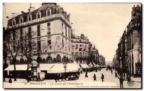 Cartes postales Bordeaux Le Cours De L'Intendance