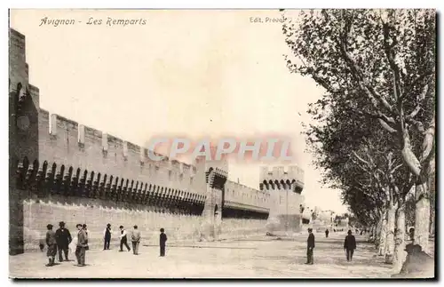 Cartes postales Avignon Les Remparts