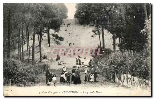 Ansichtskarte AK Cote d&#39Argent Arcachon La Grande Dune