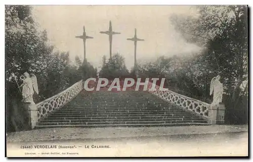 Cartes postales Verdelais Clocher Le Calvaire