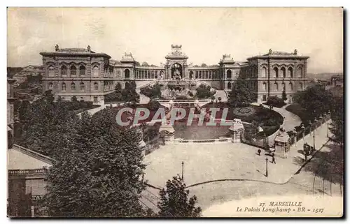 Cartes postales Marseille Le Palais Longchamp