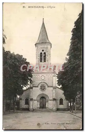 Cartes postales Montgeron L&#39Eglise