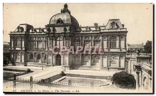 Cartes postales Amiens Le Musee