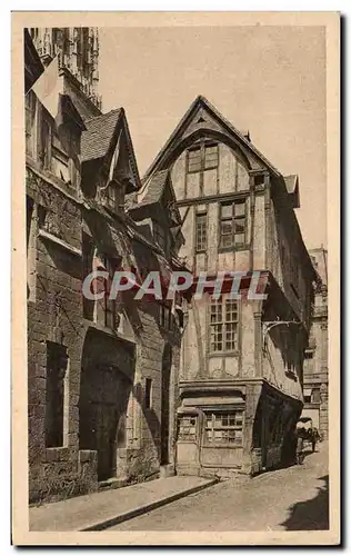 Cartes postales La Douce France Rouen Vieilles Maisons