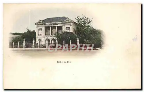 Cartes postales Justice de Paix Reims