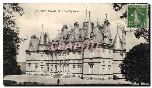 Ansichtskarte AK Boursault Le Chateau