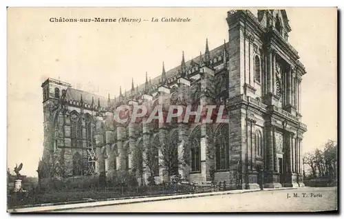 Cartes postales Chalons Sur Marne La Cathedrale