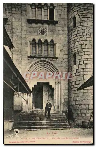 Cartes postales Rocamadour Entree Des Sanctuaires