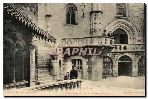 Cartes postales Rocamadour Le Parvis