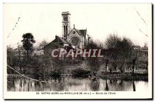 Ansichtskarte AK Notre Dame du Marillais Bords de l&#39Evre