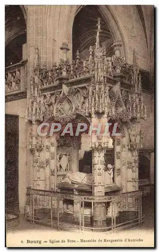 Cartes postales Bourg Eglise de Brou Maugruerite d&#39Autriche