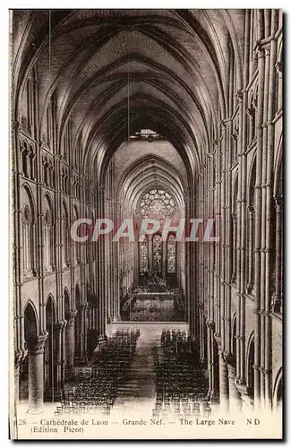 Cartes postales Cathedrale de Laan Grande Nef