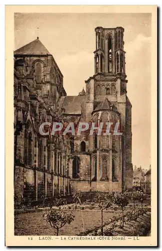 Cartes postales Laon La Cathedrale