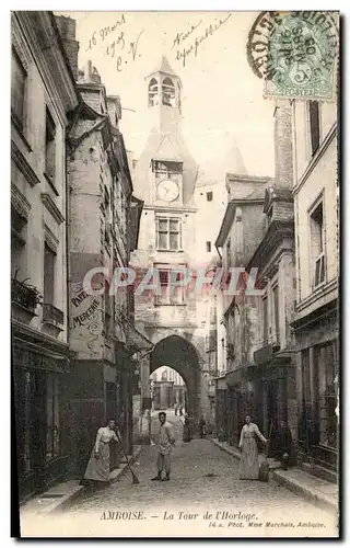 Cartes postales Amboise La tour De l&#39Horloge