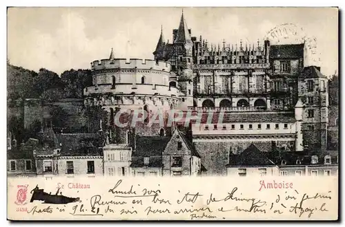 Cartes postales Le Chateau Amboise