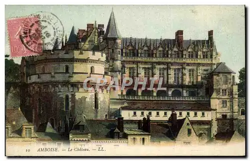 Cartes postales Amboise Le Chateau