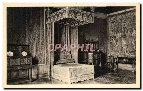 Cartes postales Chateau d&#39Azay Le Rideau Chambre du Premier etage