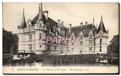 Cartes postales Azay le Rideau Le Chateau