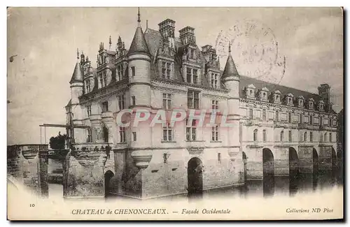 Ansichtskarte AK Chateau de Chenonceaux Facade Occidentale