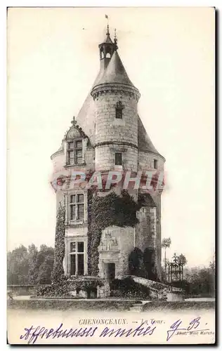 Cartes postales Chenonceaux la Tour