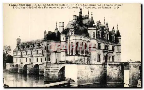 Cartes postales Chenonceaux Le chateau