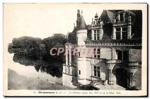 Cartes postales Chenonceaux Le Chateau et le Cher