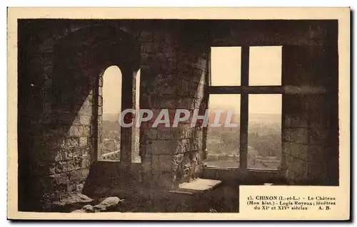 Cartes postales Chinon Le Chateau