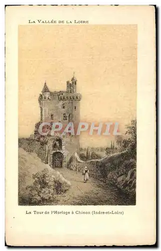 Cartes postales La Tour de l&#39Horloge a Chinon