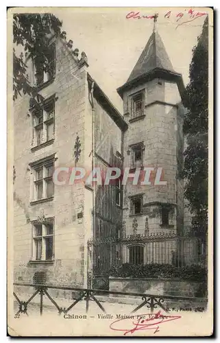 Cartes postales Chinon Vielle Maison rue Voltaire