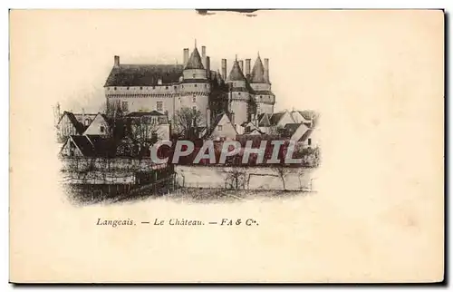 Cartes postales Langeais Le Chateau