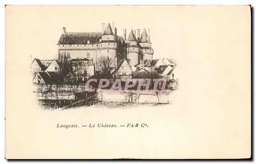 Cartes postales Langeais Le Chateau