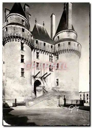 Cartes postales Chateaux De La Loire Langeais Le Chateau et le Port