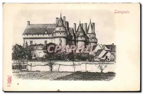 Cartes postales Langeais Le chateau