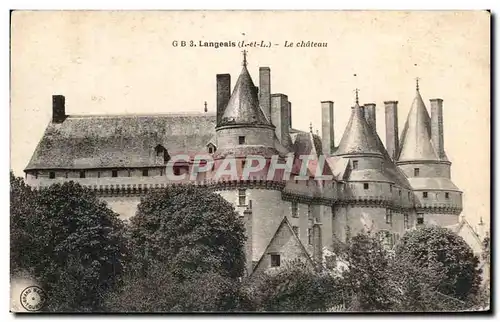 Cartes postales Langeais Le Chateau