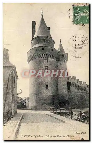 Cartes postales Langeais Tour du Chateau