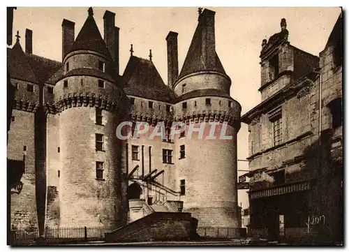 Ansichtskarte AK La Douce France Chateaux De La Loire Chateau de langeais