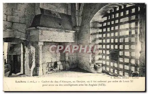 Ansichtskarte AK Loches Cachot Du Duc D&#39Alencon