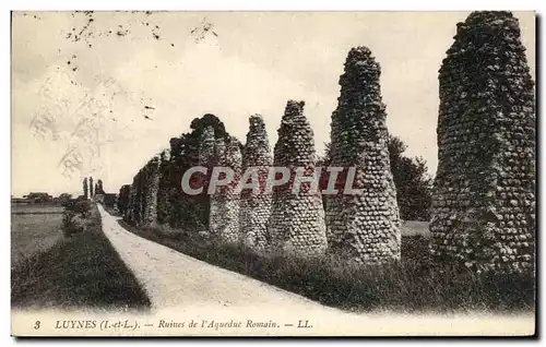 Cartes postales Luynes Ruines De l&#39Aqueduc Romain