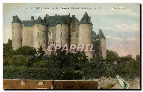 Ansichtskarte AK Luynes Le Chateau Facade sud Ouest