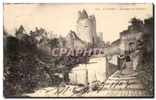 Cartes postales Luynes Escalier Du Chateau