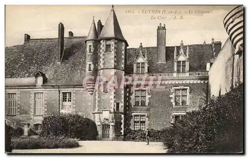 Ansichtskarte AK Luynes Le Chateau La Cour