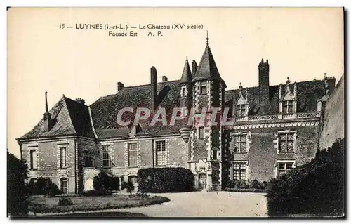 Ansichtskarte AK Luynes Le chateau Facade Sud