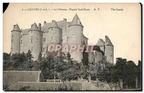 Ansichtskarte AK Luynes Le Chateau Facade Sud Ouest